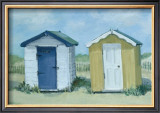 Buy Two Beach Huts at AllPosters.com