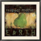 Respect Mother Earth Framed Art Print