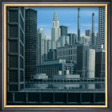 Buy Blue Chrysler Composition at AllPosters.com