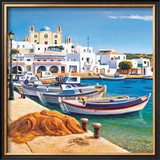 Buy Porticciolo Mediterraneo at AllPosters.com