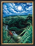 Buy Full Moon over Seven Sacred Pools at AllPosters.com