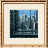 Buy Blue Chrysler Composition at AllPosters.com