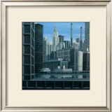Buy Blue Chrysler Composition at AllPosters.com