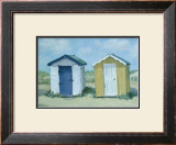 Buy Two Beach Huts at AllPosters.com