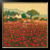 Buy Poppy Field near Aix-En-Provence at AllPosters.com