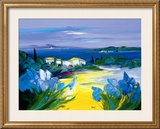 Sentier Maritime Framed Art Print