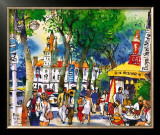 Buy Morning on Boulevard Saint Michel at AllPosters.com