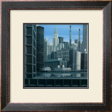Buy Blue Chrysler Composition at AllPosters.com