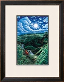 Buy Full Moon over Seven Sacred Pools at AllPosters.com