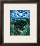 Buy Full Moon over Seven Sacred Pools at AllPosters.com
