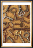 Antique Key Collage