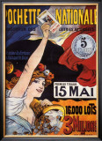 Buy Loterie-Pochette Nationale, 1907 at AllPosters.com