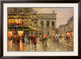 Buy Vintage Parisian Street Scene at AllPosters.com