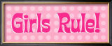 Buy Girls Rule at AllPosters.com
