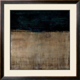 Pompeian Teal Framed Art Print