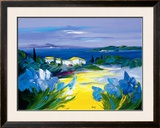 Sentier Maritime Framed Art Print