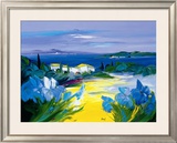 Sentier Maritime Framed Art Print