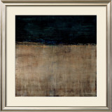 Pompeian Teal Framed Art Print