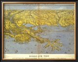 Buy Louisiana, Mississippi, Alabama and Part of Florida, c.1861 at AllPosters.com