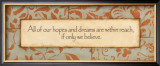 Hopes and Dreams