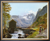 Buy Dachstein and Lake Gosausee at AllPosters.com