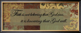 Words to Live By: Faith