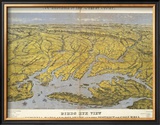 Buy Virginia, Maryland Delaware and The District of Columbia, c.1861 at AllPosters.com