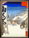 Buy Bikuni Bridge in Snow at AllPosters.com