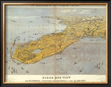 Buy Florida and Part of Georgia and Alabama, c.1861 at AllPosters.com