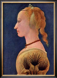 Portrait einer Dame in Gelb