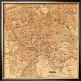 Mapa di Roma, 1898