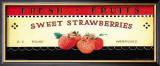 Buy Fresh Fruits: Sweet Strawberries at AllPosters.com