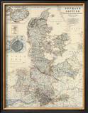 Buy Denmark, Hanover, Brunswick, Mecklenburg, Oldenburg, c.1861 at AllPosters.com
