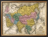 Map of Asia, c.1839