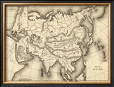 Map of Asia, c.1839