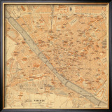 Mapa di Firenze, 1896