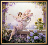 Splendor of Spring Flowers Framed Art Print
