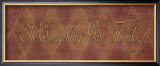 In Everything Give Thanks