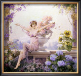 Splendor of Spring Flowers Framed Art Print