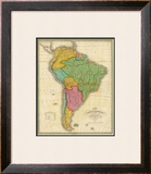 Map of South America, c.1826