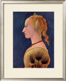 Portrait einer Dame in Gelb