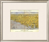 Buy North and South Carolina and Part of Georgia, c.1861 at AllPosters.com