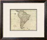 Map of South America, c.1796
