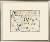 A Willing Heart Framed Art Print