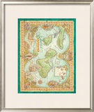 Maui Discovered, Map of Maui