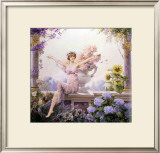 Splendor of Spring Flowers Framed Art Print