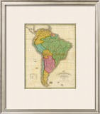 Map of South America, c.1826