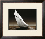 The Yacht Columbia on Water, 1899