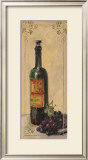 Red Wine with Grapes