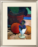 Flower Pot and Fruit